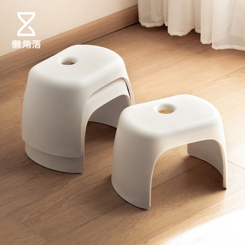 懒角落家用儿童换鞋矮凳