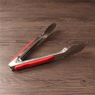 加厚加长不锈钢食品夹烧烤夹子食物夹面包夹烧烤凉菜夹烘焙夹 包邮