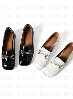 【玉米专享】王力红家定制   SZ3668   新款Y定制休闲乐福鞋