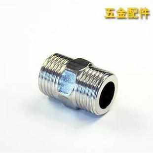 包邮 不锈钢对丝不锈钢加厚款 满10只 DN20等 双头外丝连接配件DN15