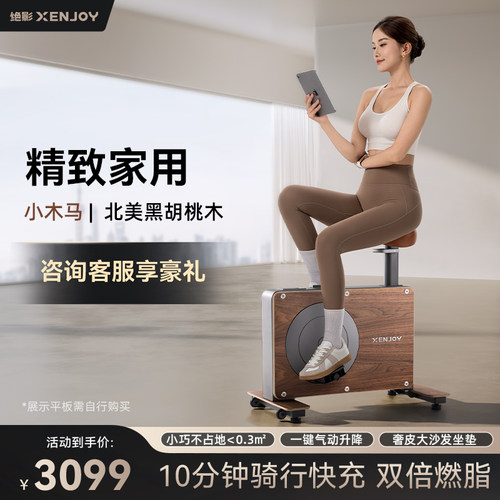 绝影小木马动感单车XS30精致家用