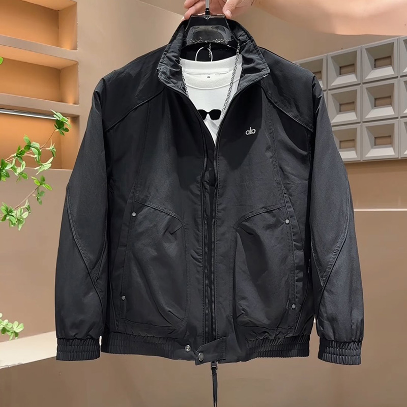 重磅男士立领简约百搭棉衣外套