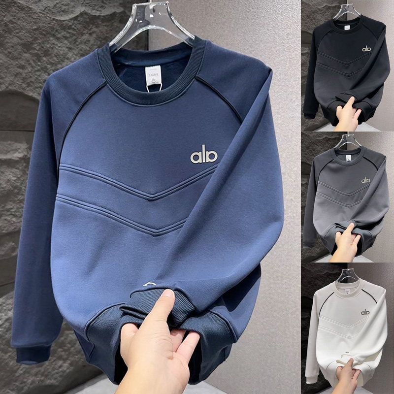 设计感潮流拼接字母气质卫衣