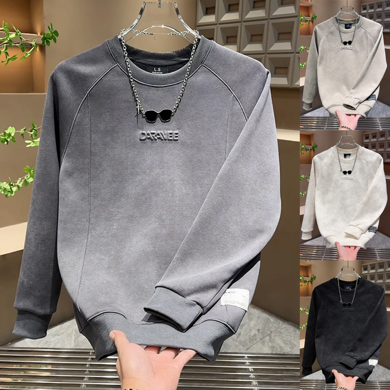 2025潮流休闲男士重磅印花卫衣