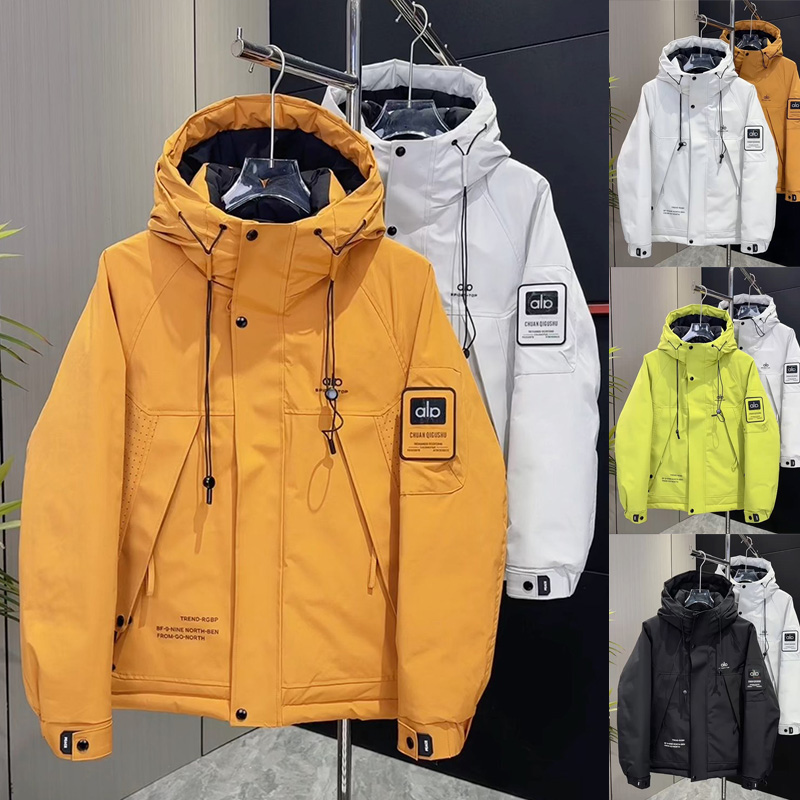 机能风连帽时尚潮牌品质男羽绒服