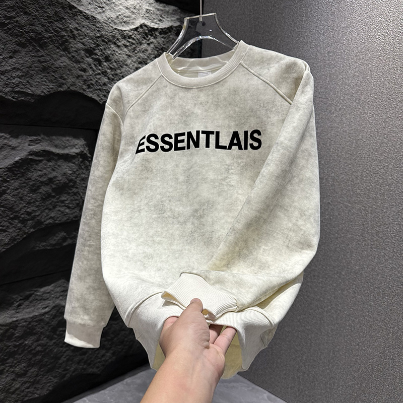 爆款潮流字母个性扎染圆领卫衣