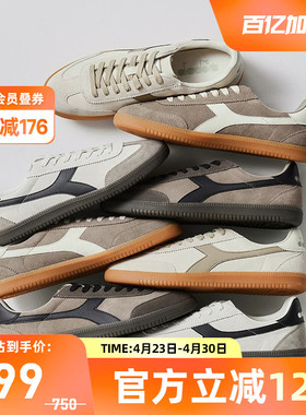 diadora/迪亚多纳休闲鞋Saunter OG情侣T头鞋复古男女舒适德训鞋
