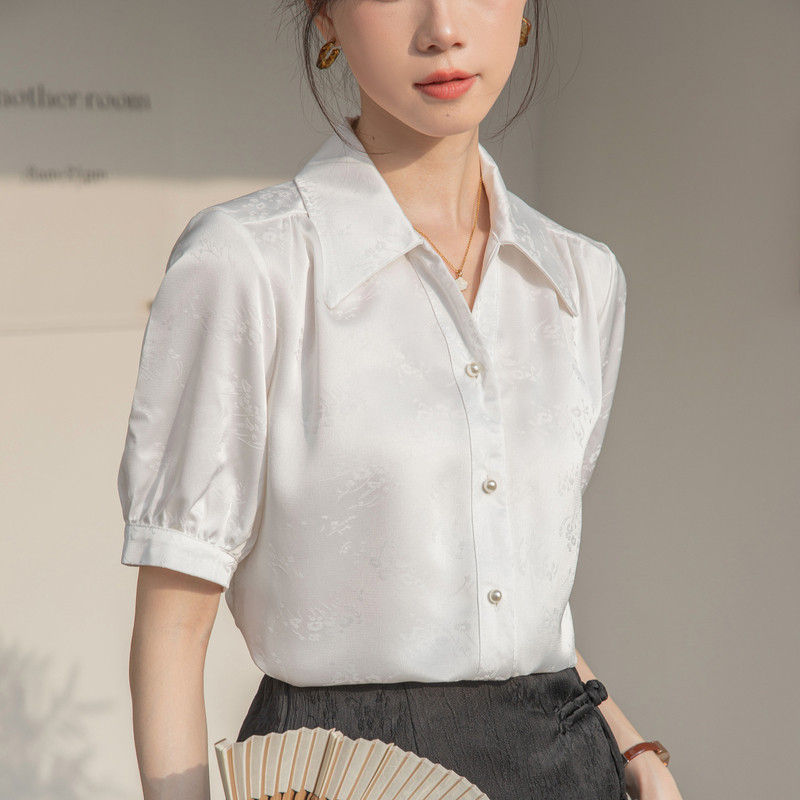 品牌正品女装衣服断码特价清仓 不接受退换-中国风暗纹提花