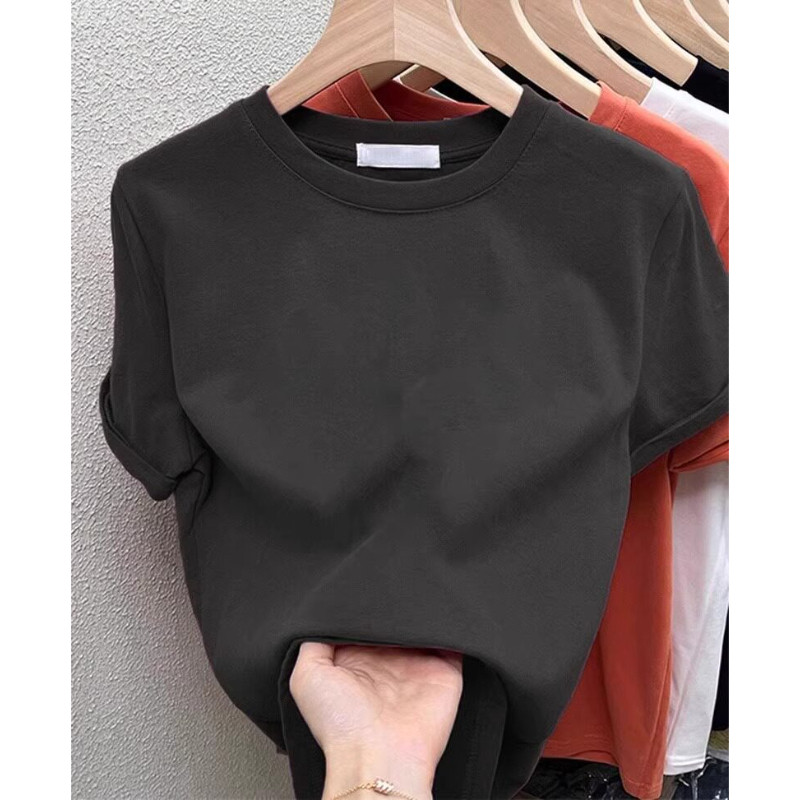 品牌折扣正品女装断码清仓特价不能退换加厚磨毛短袖T恤女秋冬减