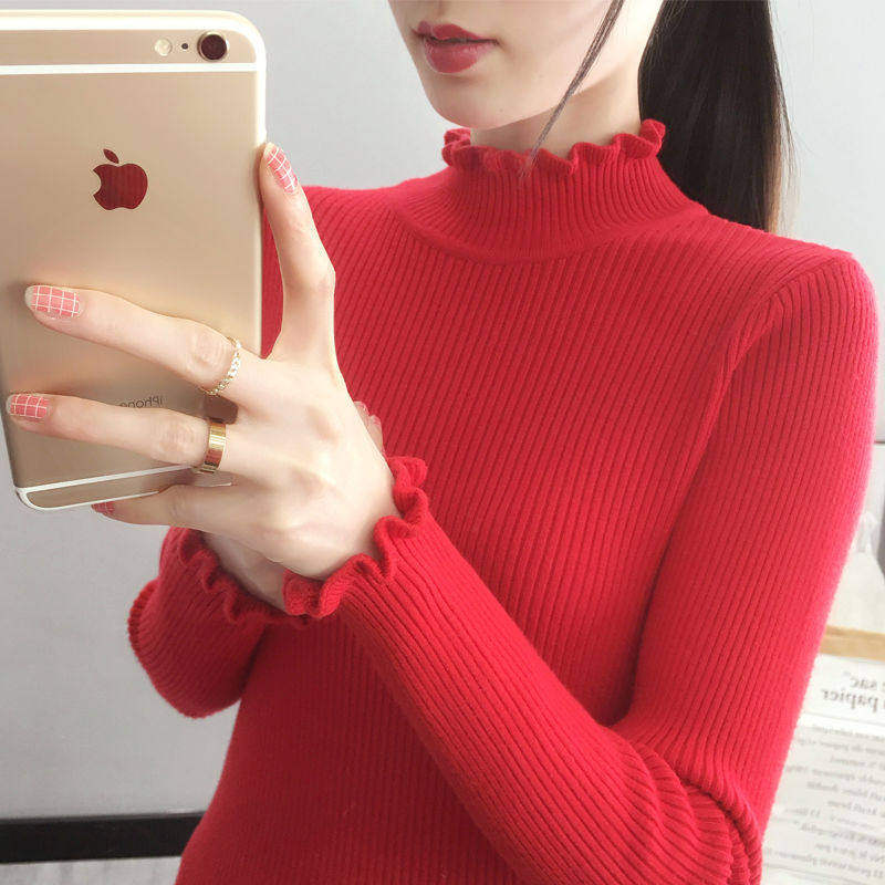 品牌折扣正品女装断码清仓特价不能退换半高领毛衣女秋冬2026新款