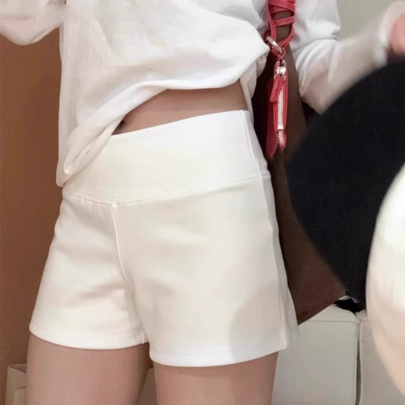 品牌折扣正品女装断码清仓特价不能退换灰色运动短裤女夏季美式低