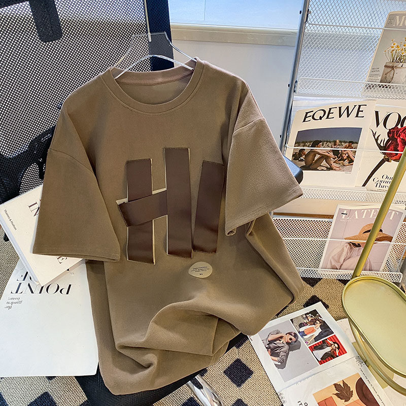 品牌折扣正品女装断码清仓特价不能退换中长款短袖T恤女春夏