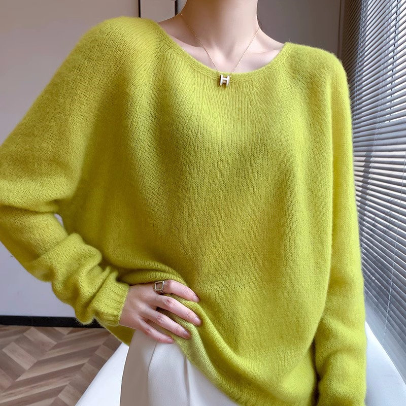品牌折扣正品女装断码清仓特价不能退换长袖圆领针织衫女秋冬