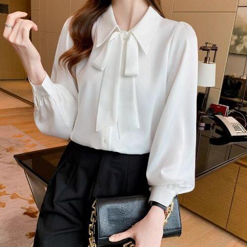 品牌正品女装衣服断码特价清仓 不退换-白色职业长袖衬衫女夏季新