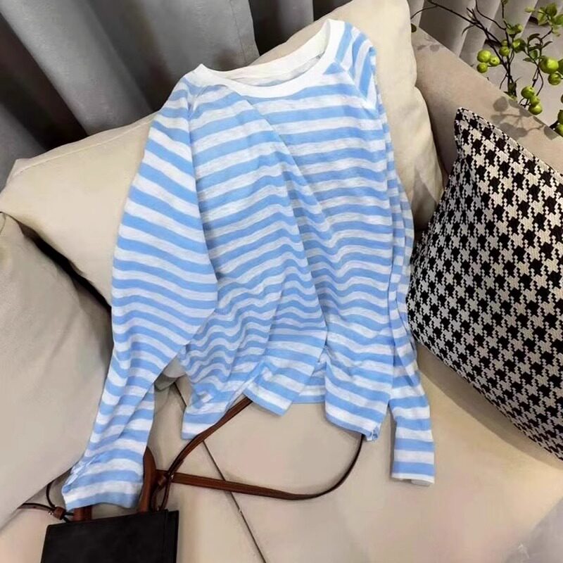 品牌折扣正品女装断码清仓特价不能退换黄色条纹防晒衣薄纱罩衫女