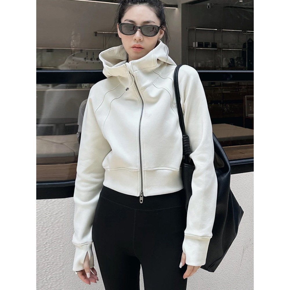 品牌折扣正品女装断码清仓特价不能退换高领连帽加绒卫衣女开
