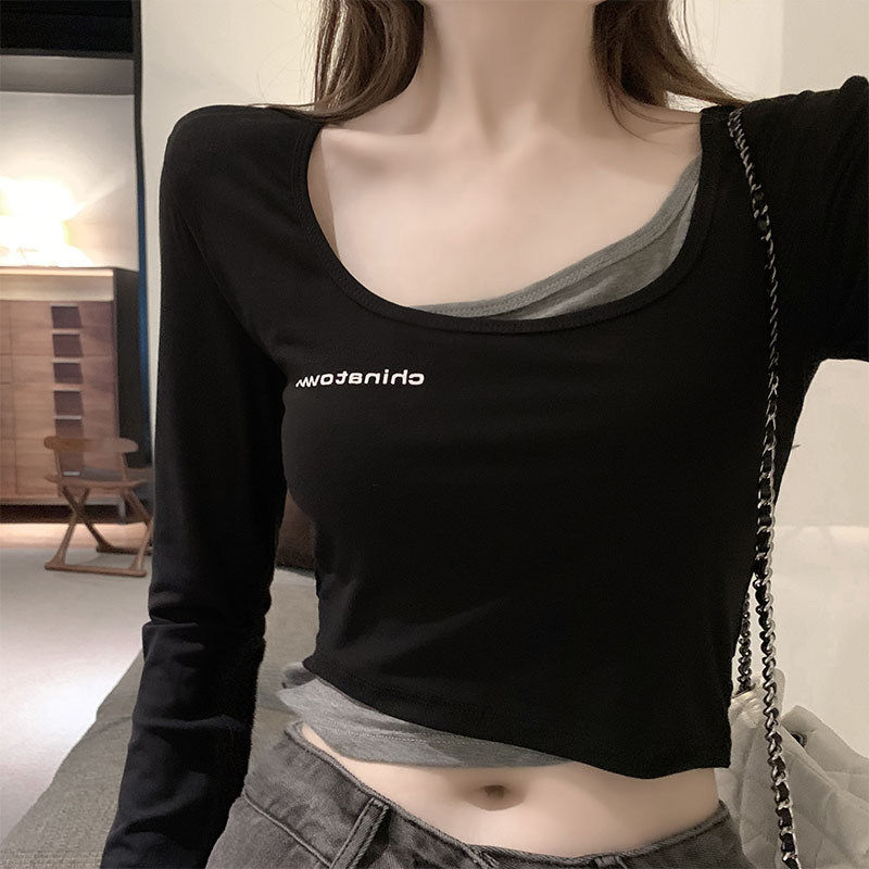 品牌折扣正品女装断码清仓特价不能退换短款上衣女新款高腰露脐