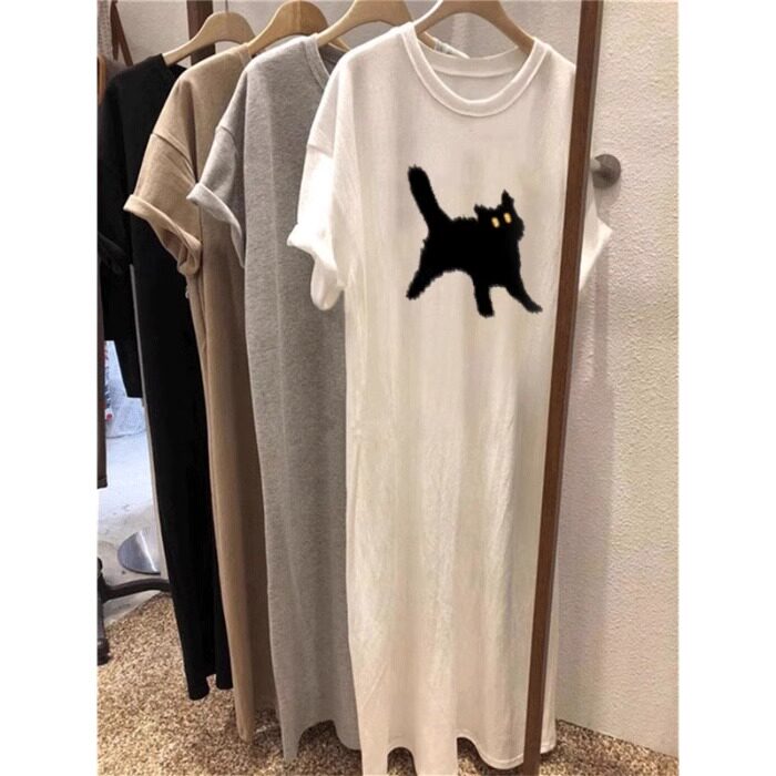 品牌正品女装衣服断码特价清仓 不接受退换-纯棉短袖睡裙女