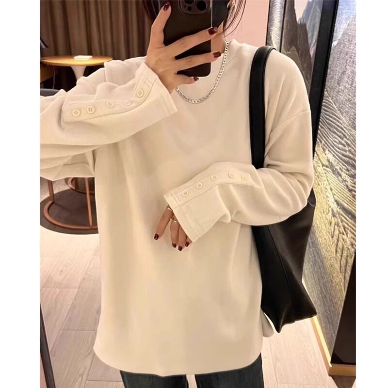 品牌折扣正品女装断码清仓特价不能退换中长款德绒打底衫女秋冬双