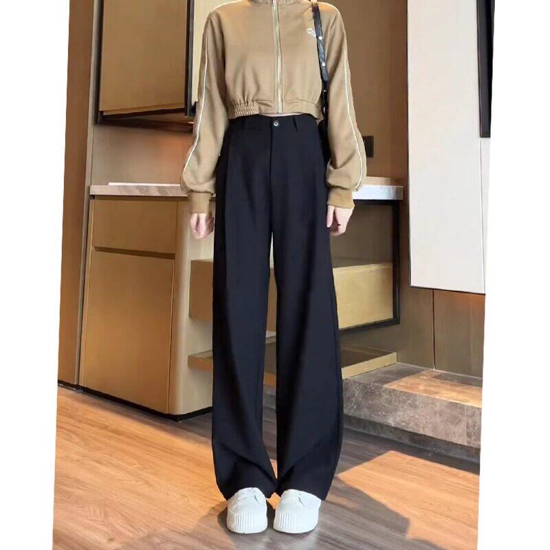 品牌折扣正品女装断码清仓特价不能退换黑色西装裤女秋冬新款梨形