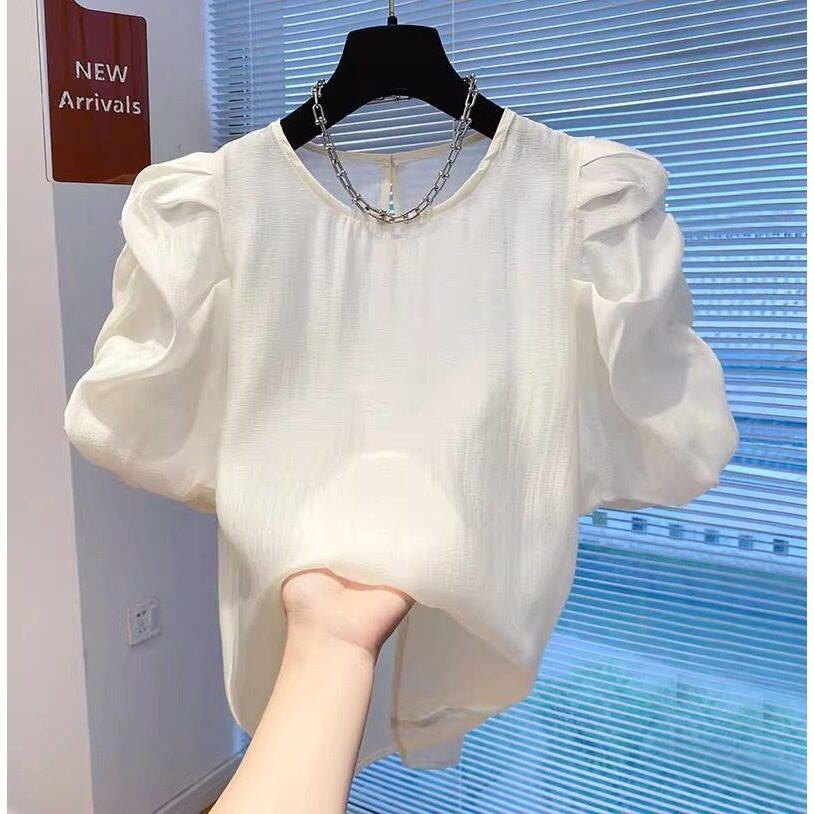 品牌折扣正品女装断码清仓特价不能退换欧货杏色圆领短袖T恤女