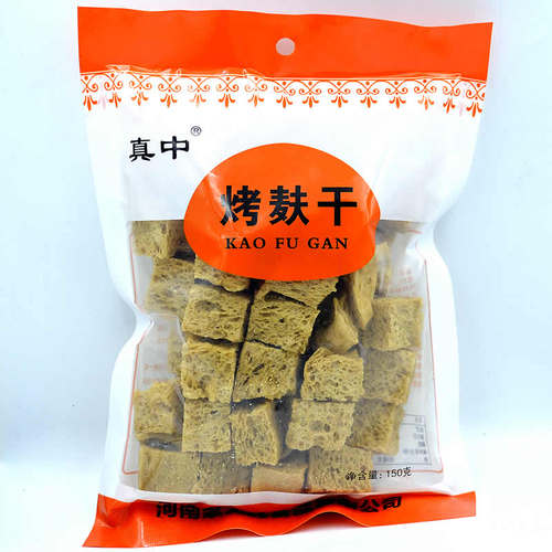 河南面筋烤麸干全筋无添加凉皮