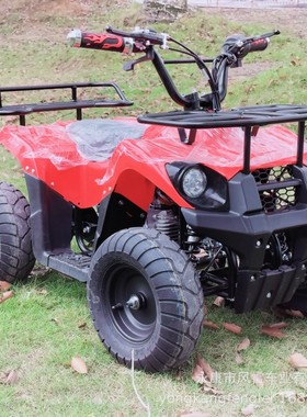 小小金刚四轮四冲50CC沙滩车卡丁车儿童越野摩托车电启动无极变速