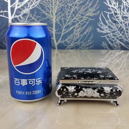 高档俄罗饰迷你小首饰盒 公主欧式韩国宫廷覆古 高档珠品收斯纳盒