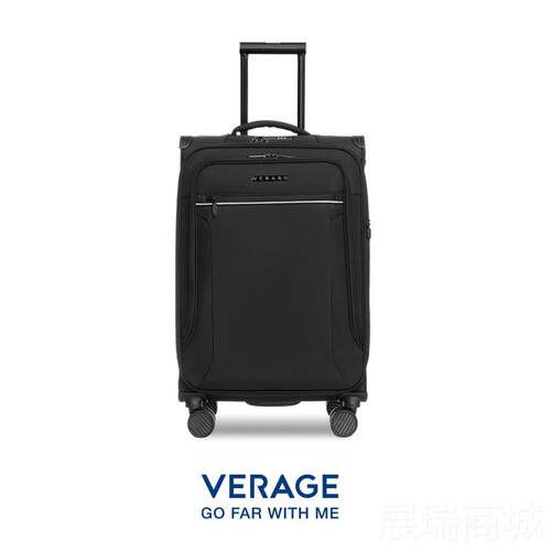 高档Verage维丽杰津箱布行寸李箱商务24拉杆男帆布登牛机旅行箱万
