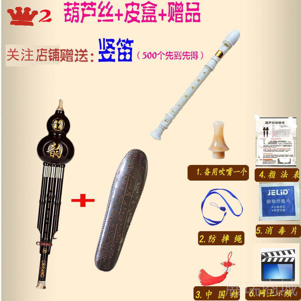 高档自云南乐宾力葫芦丝器降b调c调学生儿童成人零小基础学初学防