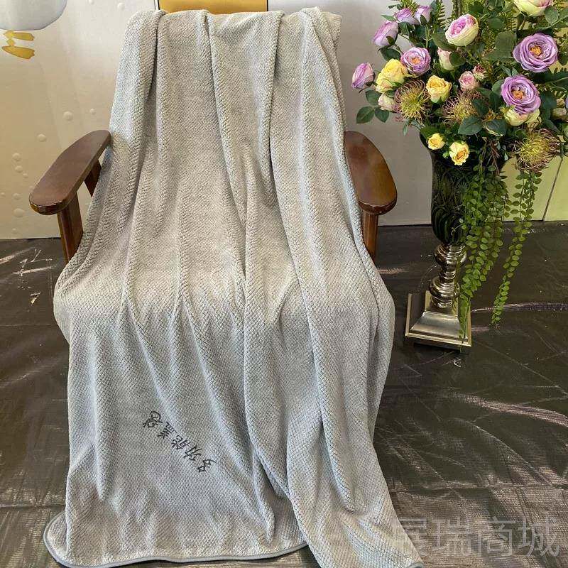 高档简约纯棉美拿容床床罩四件套美容院纯色欧式按摩推洗专用床罩