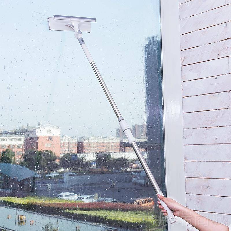 高档可弯曲擦玻璃双器用洁面擦高楼清工具搽窗户家玻璃刮刀神器洗