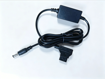 摄像机V口电池DTAP B转DC公头电源线 降压线 稳压8V 约1米长