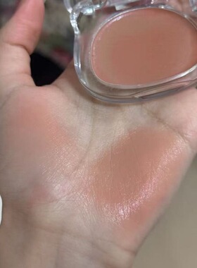这块真的让人没法拒绝!水光日杂小熊腮红膏多用面部提亮自然收敛