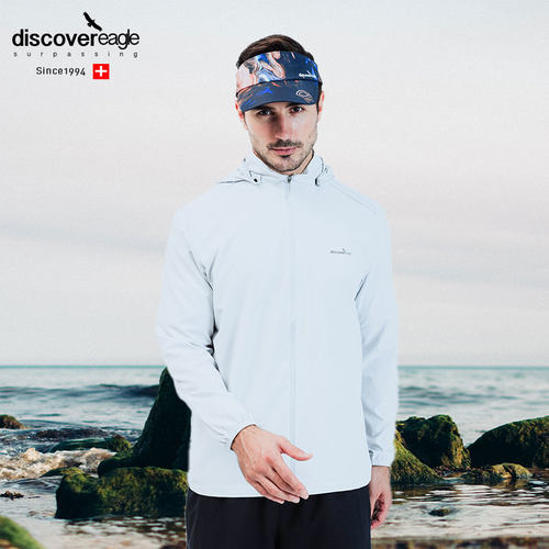 探索鹰运动网球防晒空顶帽子速干