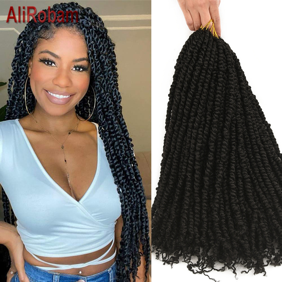 Passion Twist Hair Pre-Twisted Synthetic Crochet Braids