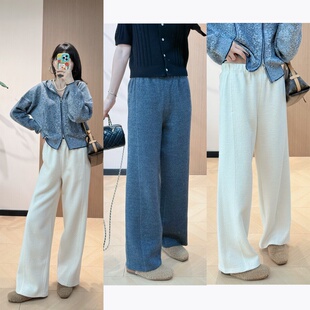 一套 休闲裤 cru牛仔针织夹克 zz羊毛直筒裤 一条过冬 超爱