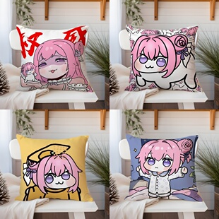 doro抱枕修狗胜利女神桃乐丝周边宿舍靠枕头漫展靠垫套双面可定制
