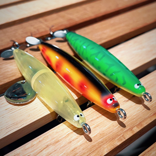 日本REPLY手工钓鱼路亚饵10.5g远投黑鱼海钓淡水米诺10.5g假饵