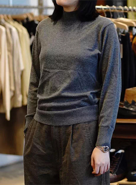 Mandee雪莉棉女士休闲居家办公针织衫舒适轻便无触感钩针秋冬女装