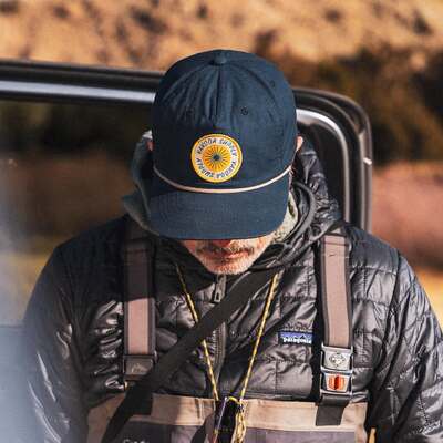 yakoda美式复古防晒透气钓鱼帽