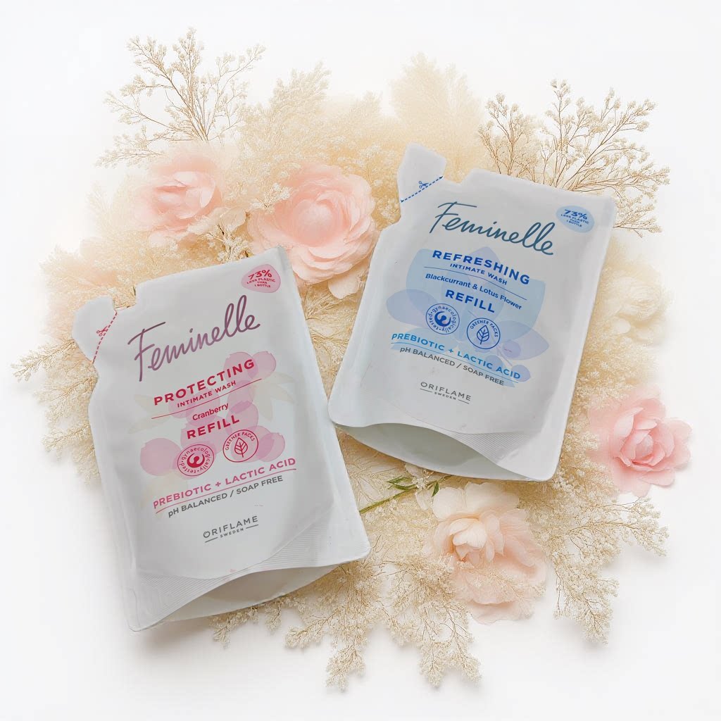 欧瑞莲进口私密护理液300ml蔓越莓莲花清洁呵护ORIFLAME官方正品