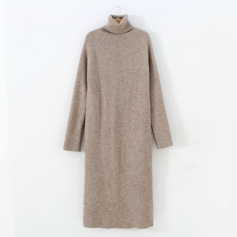 加厚高领秋冬季新款内搭连衣裙