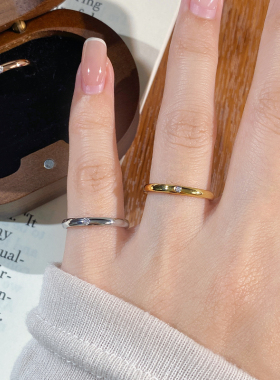 单钻小拇指尾戒关节骨节