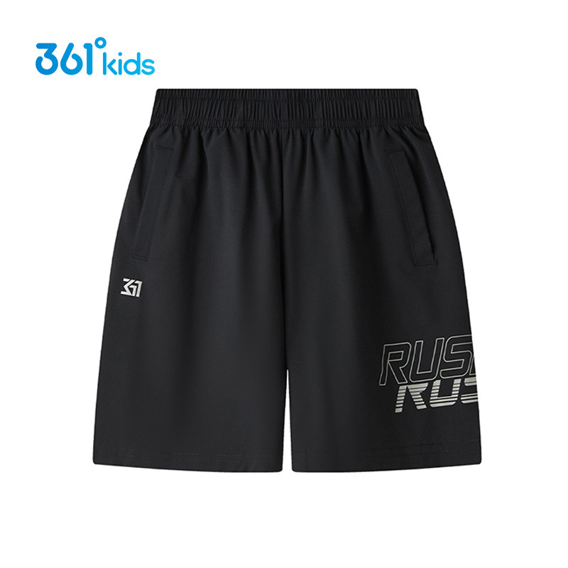 361童装男童梭织五分裤 儿童速干宽松短裤青少年运动裤子2026夏季