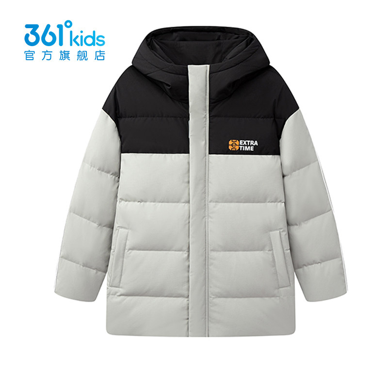361童装男童中长款羽绒服儿童加厚羽绒保暖外套2026冬季K52541908