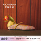 彩色编织玛丽珍单鞋 AJOY 子女2024春夏新款 SAHU 艾珈莎琥平底鞋