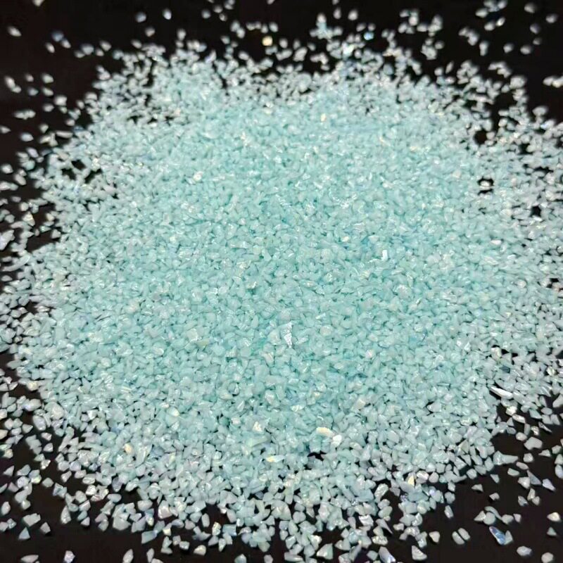 幻彩碎石玻璃实色DIY水晶碎片