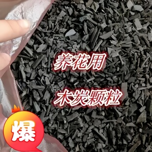 木炭颗粒养花蝴蝶兰盆栽用种植散装果木碎碳花卉除湿去味原果木炭