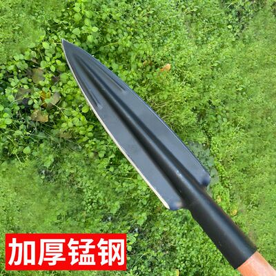 军印矛头锰钢祖鲁枪户外